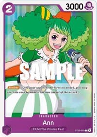 Ann - ST-05: Starter Deck 5 Film Edition - One Piece Card Game card