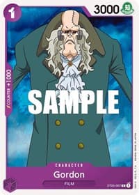 Gordon - ST-05: Starter Deck 5 Film Edition - One Piece Card Game card