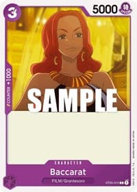 Baccarat - ST-05: Starter Deck 5 Film Edition - One Piece Card Game card