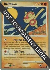 Baltoy - 2009 (Jason Martinez) - World Championship Decks - Pokemon card