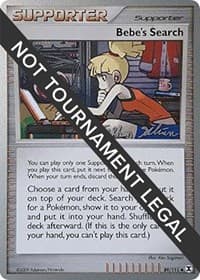 Bebe's Search - 2009 (Stephen Silvestro) - World Championship Decks - Pokemon card