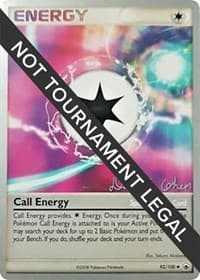 Call Energy - 2009 (David Cohen) - World Championship Decks - Pokemon card