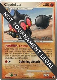 Claydol - 2009 (Stephen Silvestro) - World Championship Decks - Pokemon card