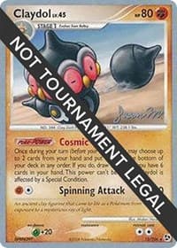 Claydol - 2009 (Jason Martinez) - World Championship Decks - Pokemon card