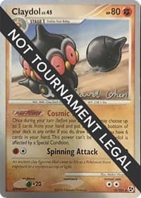 Claydol - 2009 (David Cohen) - World Championship Decks - Pokemon card