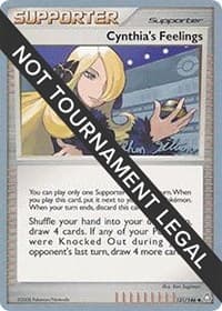 Cynthia's Feelings - 2009 (Stephen Silvestro) - World Championship Decks - Pokemon card