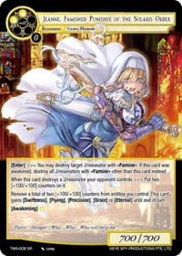 Jeanne, Famished Punisher of the Solaris Order - The War of the Suns - Force of Will card