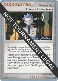 Cyrus's Conspiracy - 2009 (Stephen Silvestro) - World Championship Decks - Pokemon card