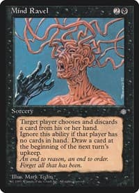 Mind Ravel - Ice Age - Magic: The Gathering card