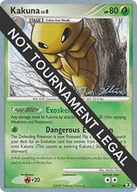 Kakuna - 2009 (Stephen Silvestro) - World Championship Decks - Pokemon card