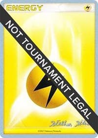 Lightning Energy - 2009 (Stephen Silvestro) - World Championship Decks - Pokemon card