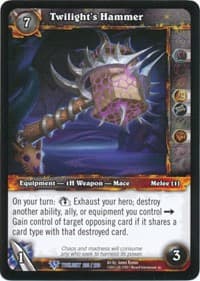Twilight's Hammer - Twilight of the Dragons - WoW card