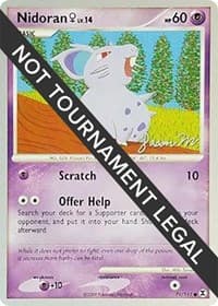 Nidoran F - 2009 (Jason Martinez) - World Championship Decks - Pokemon card
