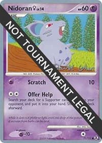 Nidoran F - 2009 (David Cohen) - World Championship Decks - Pokemon card