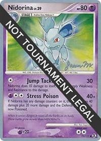 Nidorina - 2009 (Jason Martinez) - World Championship Decks - Pokemon card