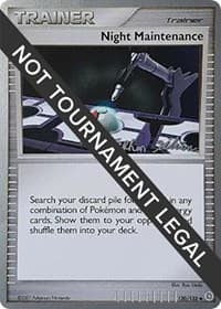 Night Maintenance - 2009 (Stephen Silvestro) - World Championship Decks - Pokemon card