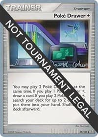 Poke Drawer + - 2009 (David Cohen) - World Championship Decks - Pokemon card