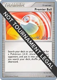 Premier Ball - 2009 (David Cohen) - World Championship Decks - Pokemon card