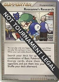 Roseanne's Research - 2009 (Jason Martinez) - World Championship Decks - Pokemon card