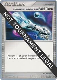 Team Galactic's Invention G-105 Poke Turn - 2009 (Tsubasa Nakamura) - World Championship Decks - Pokemon card