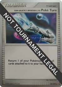 Team Galactic's Invention G-105 Poke Turn - 2009 (Jason Martinez) - World Championship Decks - Pokemon card