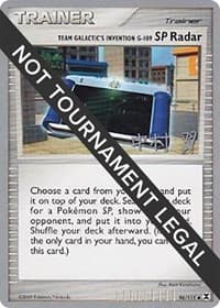 Team Galactic's Invention G-109 SP Radar - 2009 (Tsubasa Nakamura) - World Championship Decks - Pokemon card