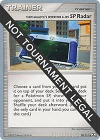Team Galactic's Invention G-109 SP Radar - 2009 (Stephen Silvestro) - World Championship Decks - Pokemon card