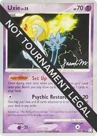 Uxie - 2009 (Jason Martinez) - World Championship Decks - Pokemon card