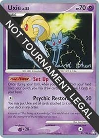 Uxie - 2009 (David Cohen) - World Championship Decks - Pokemon card