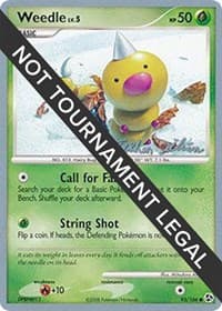 Weedle - 2009 (Stephen Silvestro) - World Championship Decks - Pokemon card