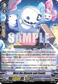 Mick the Ghostie and Family - V Promo Cards - Cardfight Vanguard card
