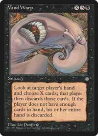 Mind Warp - Ice Age - Magic: The Gathering card