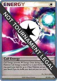 Call Energy - 2010 (Michael Pramawat) - World Championship Decks - Pokemon card