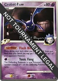 Crobat G - 2010 (Mychael Bryan) - World Championship Decks - Pokemon card