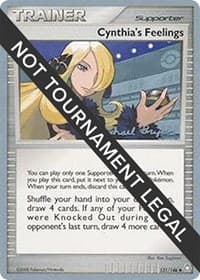 Cynthia's Feelings - 2010 (Mychael Bryan) - World Championship Decks - Pokemon card