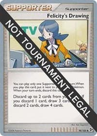 Felicity's Drawing - 2010 (Mychael Bryan) - World Championship Decks - Pokemon card