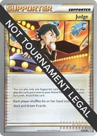 Judge - 2010 (Michael Pramawat) - World Championship Decks - Pokemon card