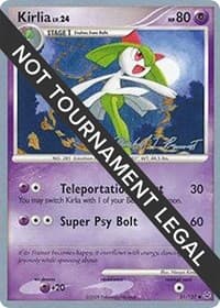 Kirlia - 2010 (Michael Pramawat) - World Championship Decks - Pokemon card