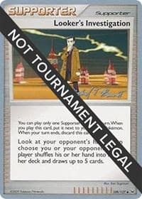 Looker's Investigation - 2010 (Michael Pramawat) - World Championship Decks - Pokemon card