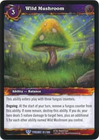 Wild Mushroom - Twilight of the Dragons - WoW card