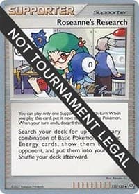 Roseanne's Research - 2010 (Michael Pramawat) - World Championship Decks - Pokemon card