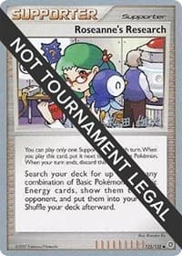 Roseanne's Research - 2010 (Yuta Komatsuda) - World Championship Decks - Pokemon card