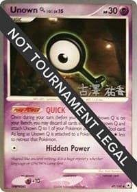 Unown [Q] - 2010 (Yuka Furusawa) - World Championship Decks - Pokemon card