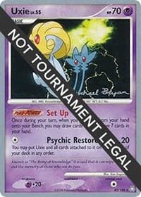 Uxie - 2010 (Mychael Bryan) - World Championship Decks - Pokemon card