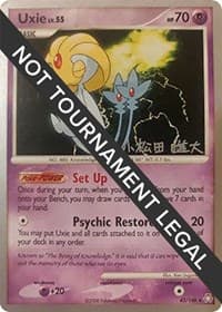 Uxie - 2010 (Yuta Komatsuda) - World Championship Decks - Pokemon card