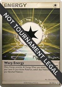 Warp Energy - 2010 (Mychael Bryan) - World Championship Decks - Pokemon card