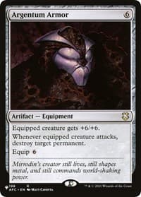 Argentum Armor - The List Reprints - Magic: The Gathering card