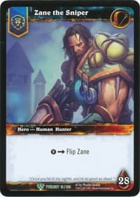 Zane the Sniper - Twilight of the Dragons - WoW card