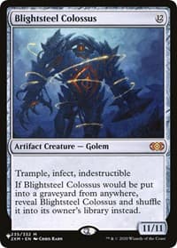Blightsteel Colossus - The List Reprints - Magic: The Gathering card