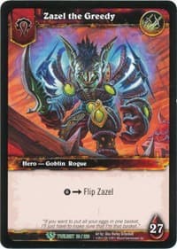 Zazel the Greedy - Twilight of the Dragons - WoW card
